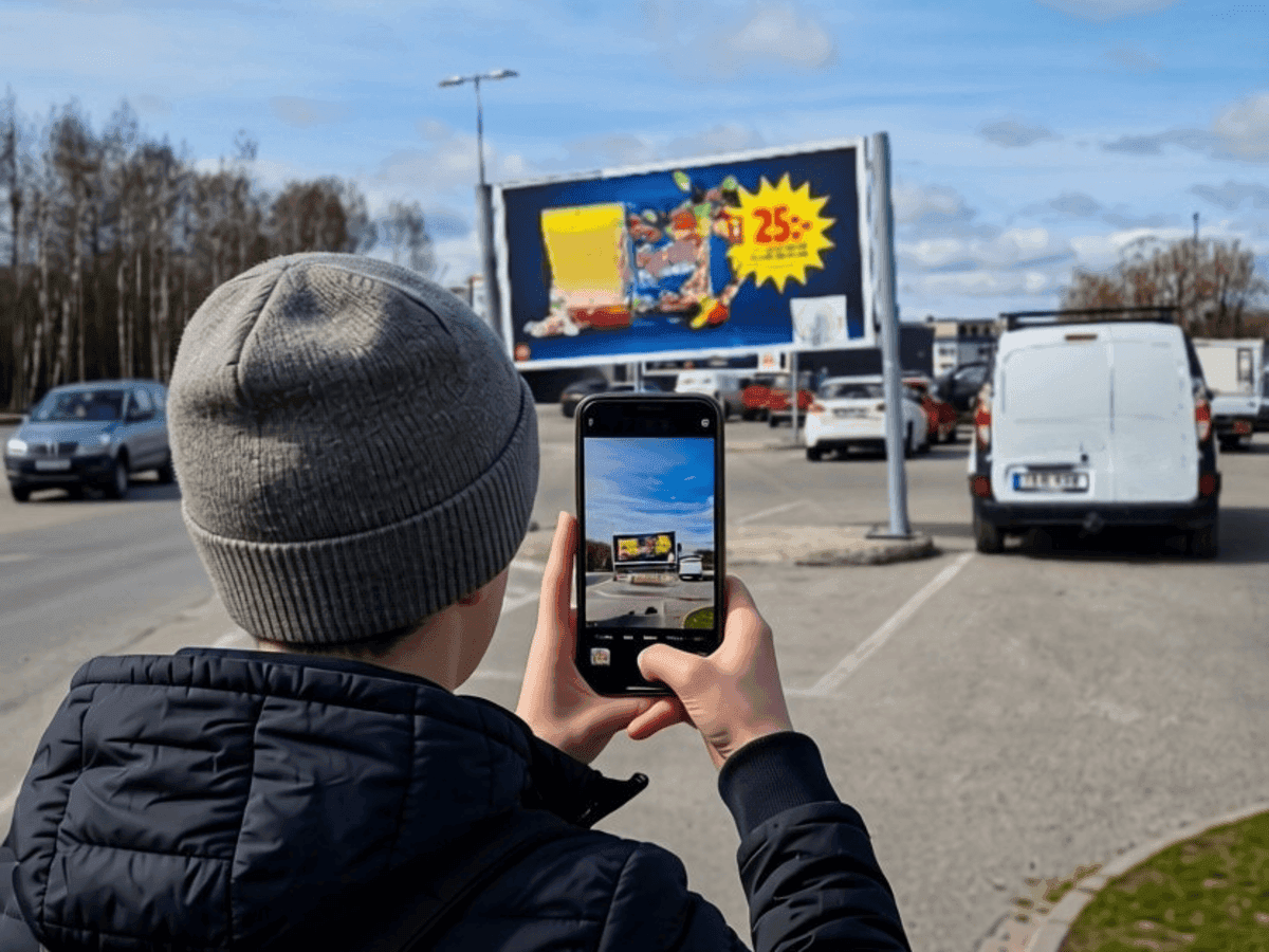 Mobile App Maps Children's Outdoor Food Advertising