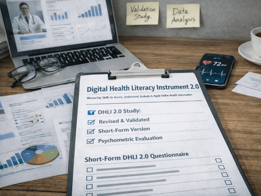 Researchers Update Digital Health Literacy Instrument