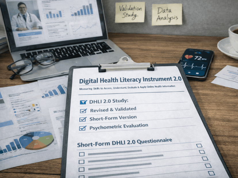 Researchers Update Digital Health Literacy Instrument