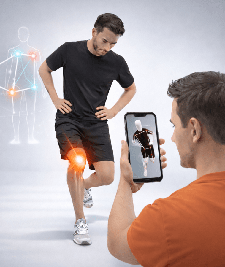 Smartphone Classifies Single-Leg Squat Into Three Levels