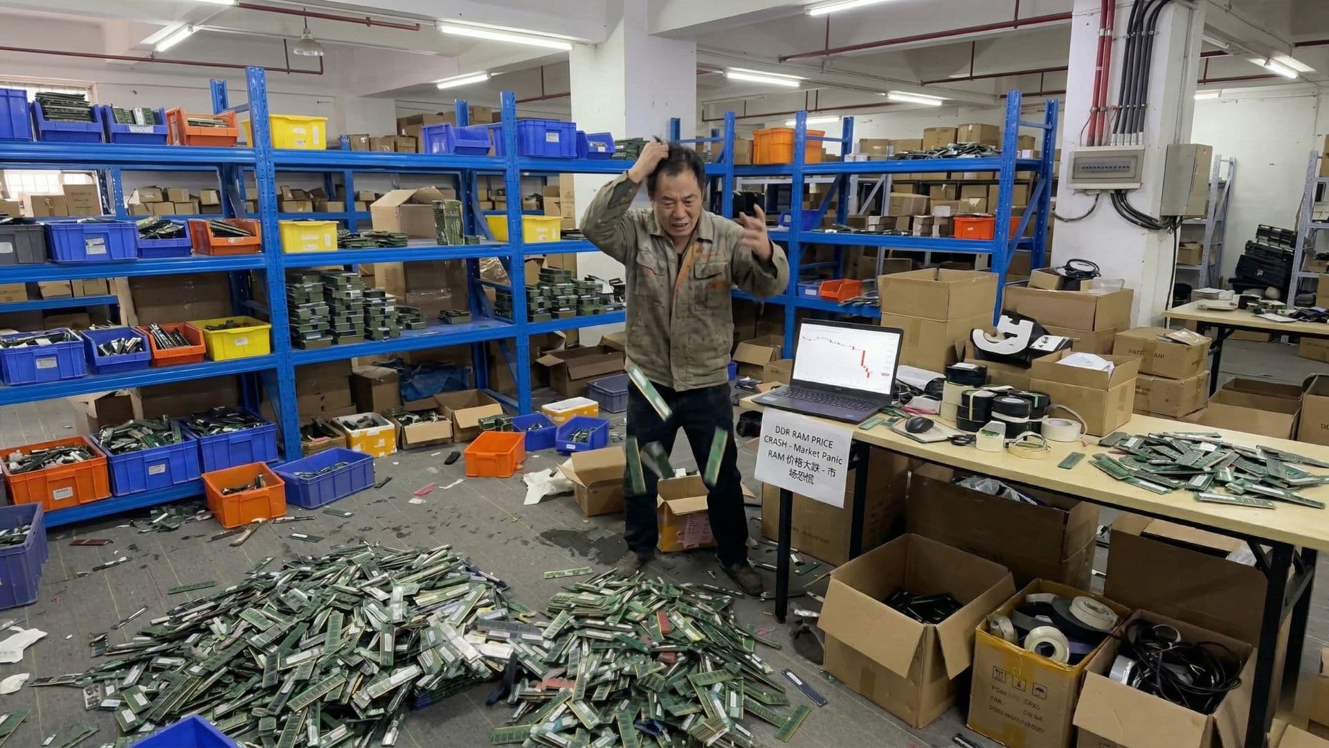 DDR Sellers Panic Over Falling Prices