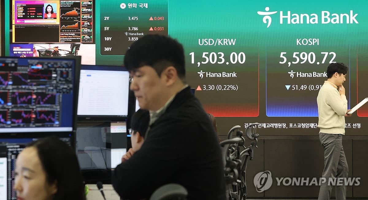 Seoul Stocks Plunge Amid US-Iran Tensions