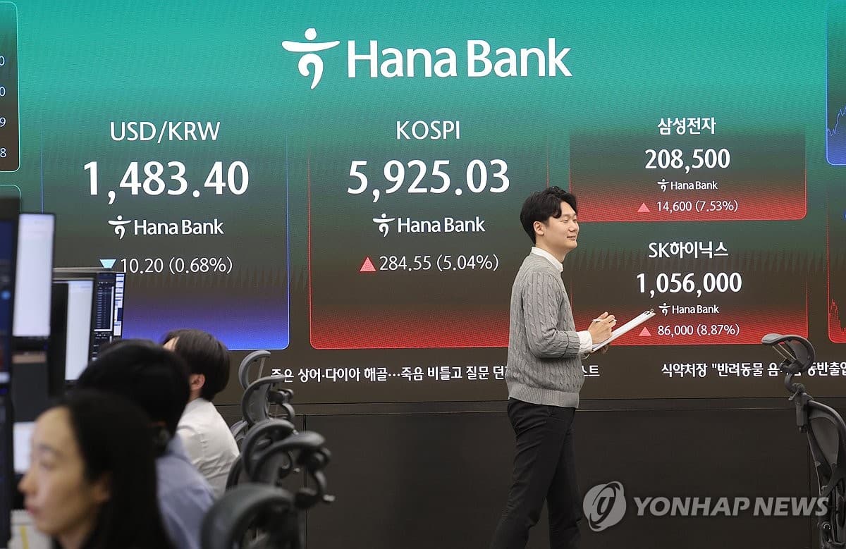 South Korea Stocks Slide After Middle East Attacks