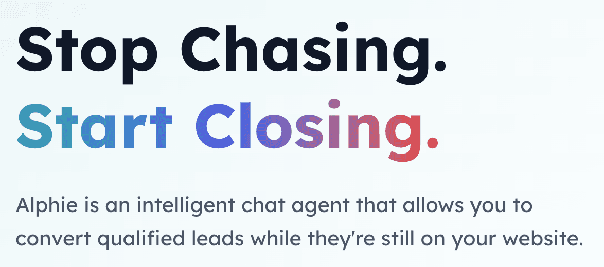 Alphie Launches Real-Time AI Lead Qualifier