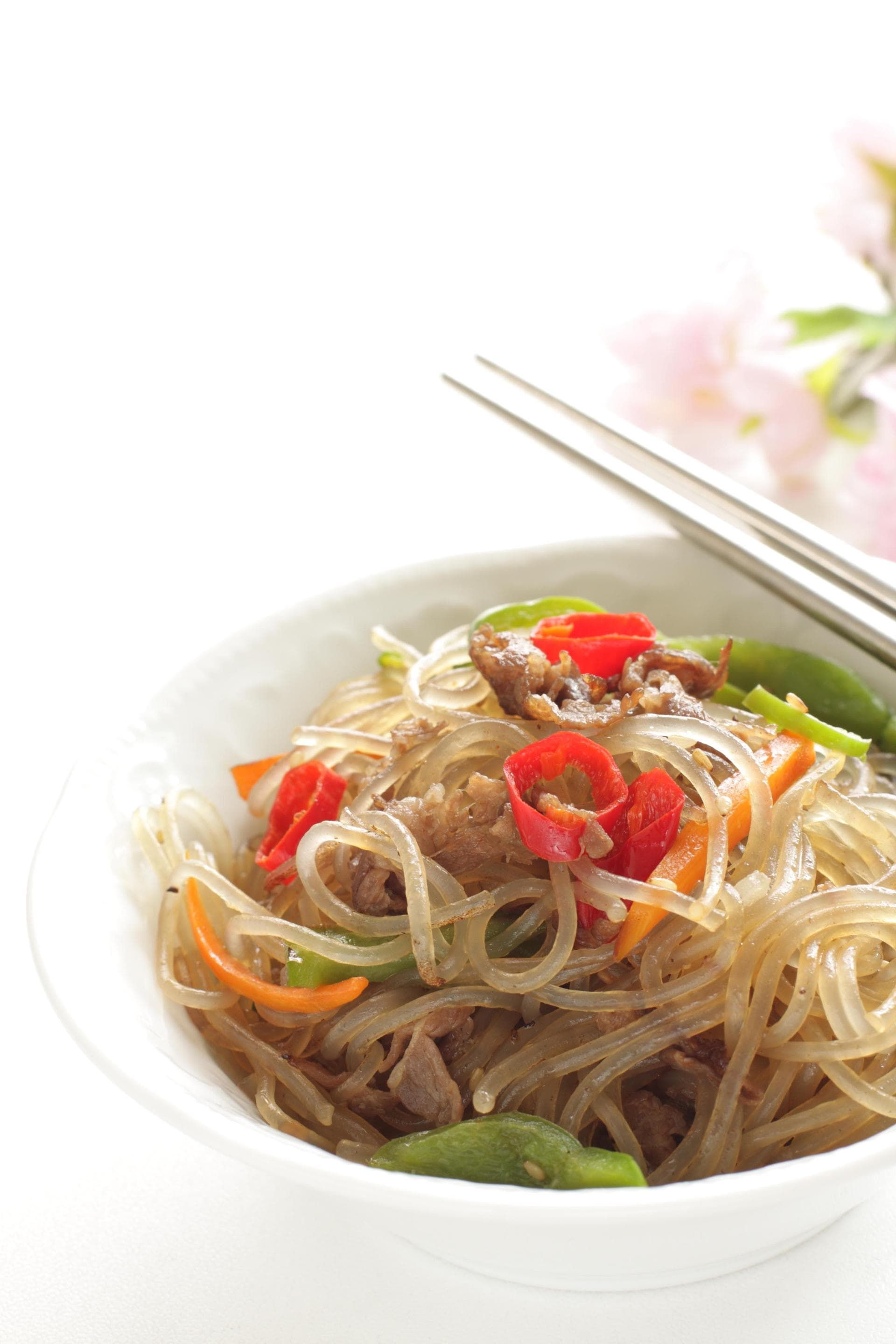 Japchae Raises Carbohydrate Concerns for Dieters