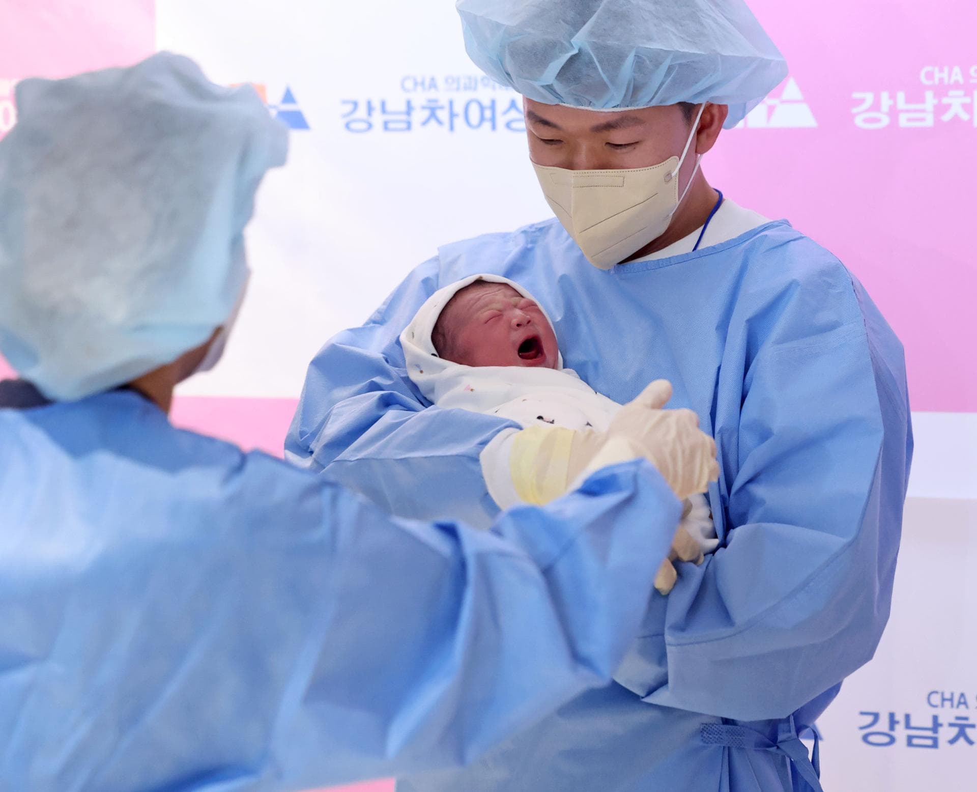 Rural Korean Town Welcomes First Baby And New Students