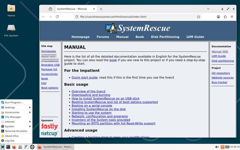SystemRescue Releases 13 With Kernel 6.18 Support