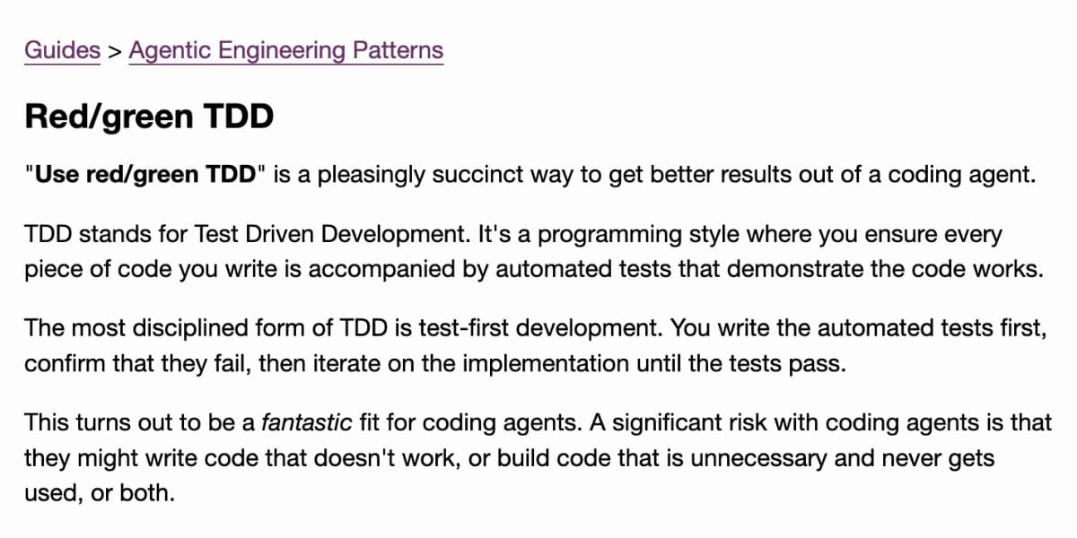 Developer Launches Agentic Engineering Patterns Guide