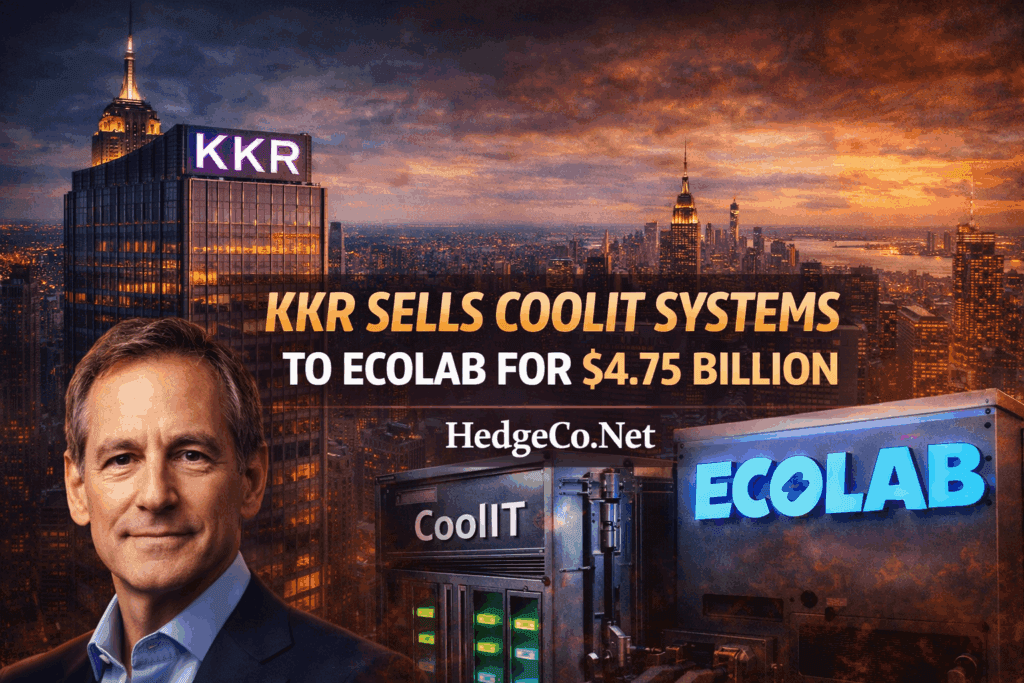 KKR Sells CoolIT Systems To Ecolab