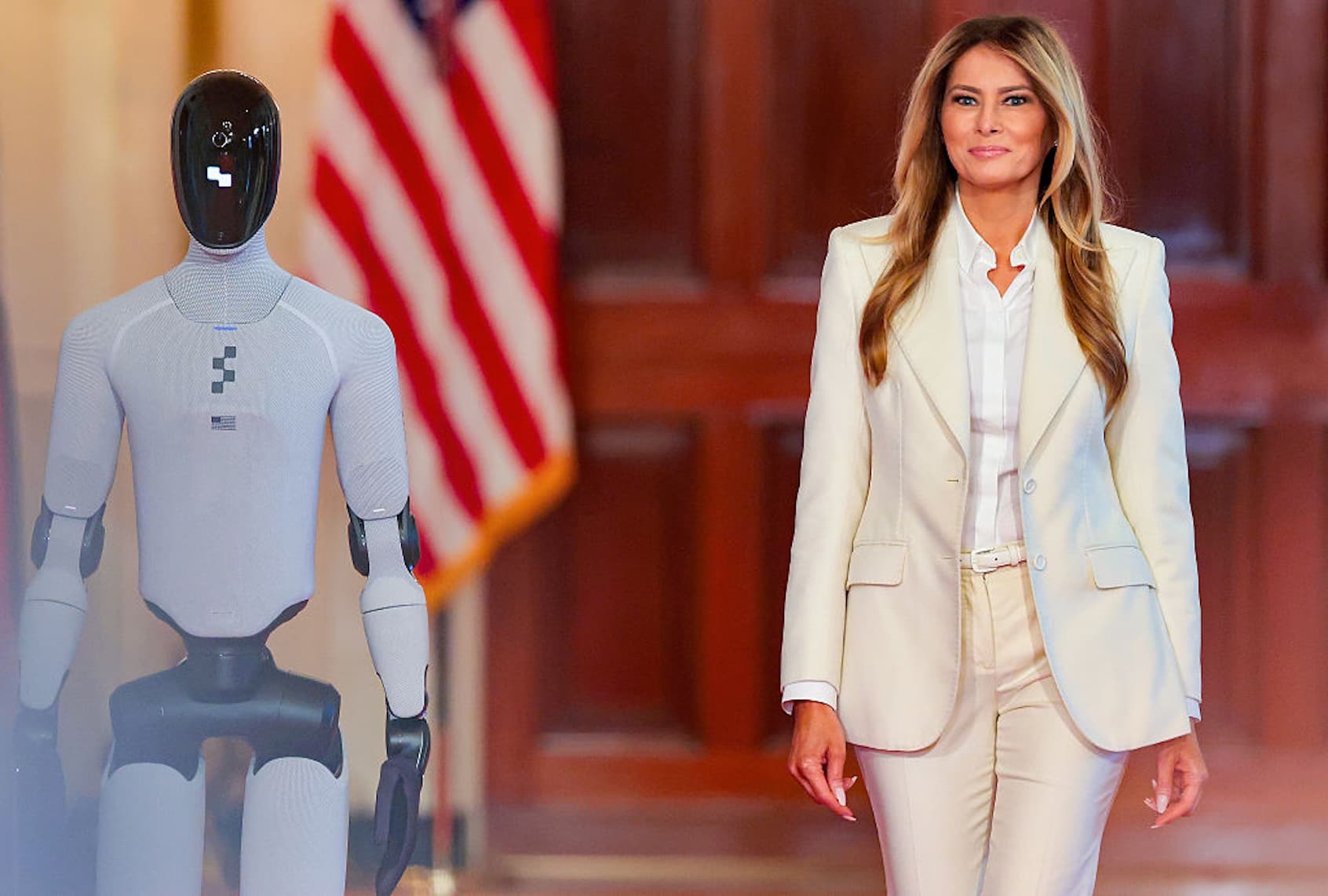 Melania Trump Promotes Robot Teachers In Education