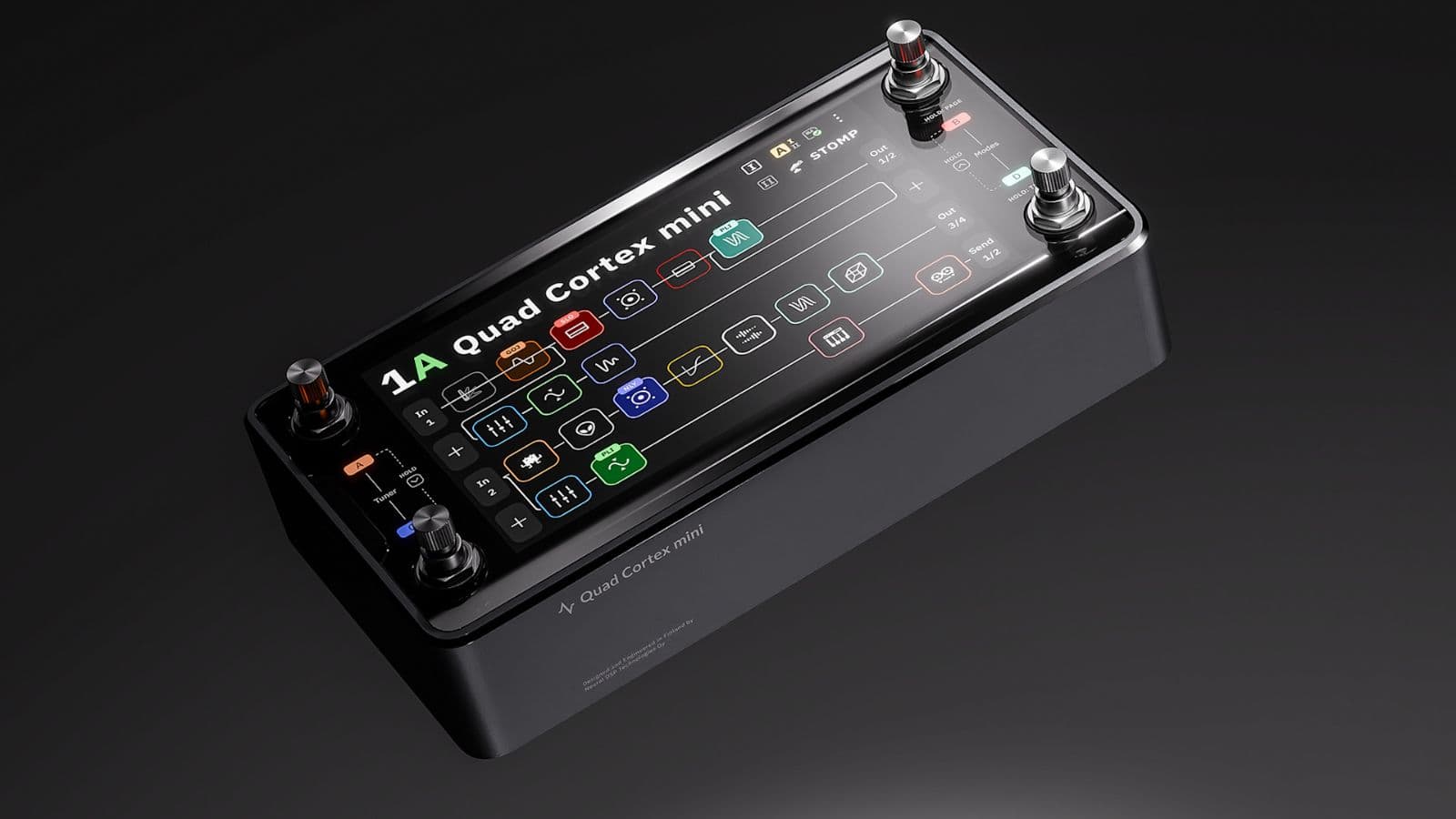 Neural DSP Introduces 3.3lb Quad Cortex Mini