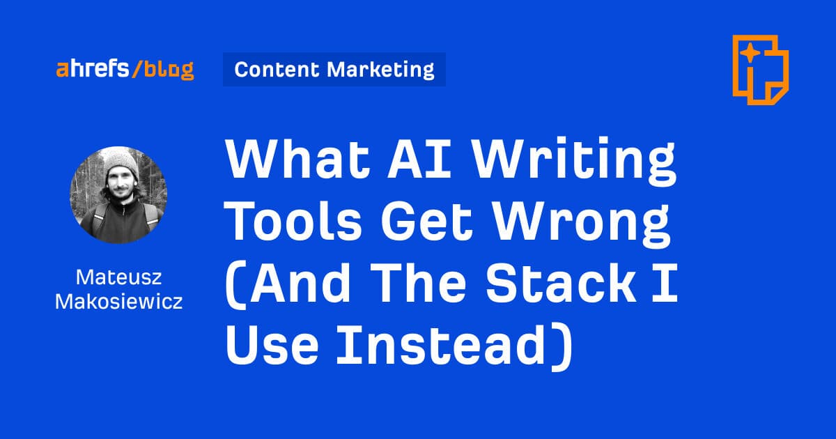 Content Marketers Replace Writing Tools With LLMs
