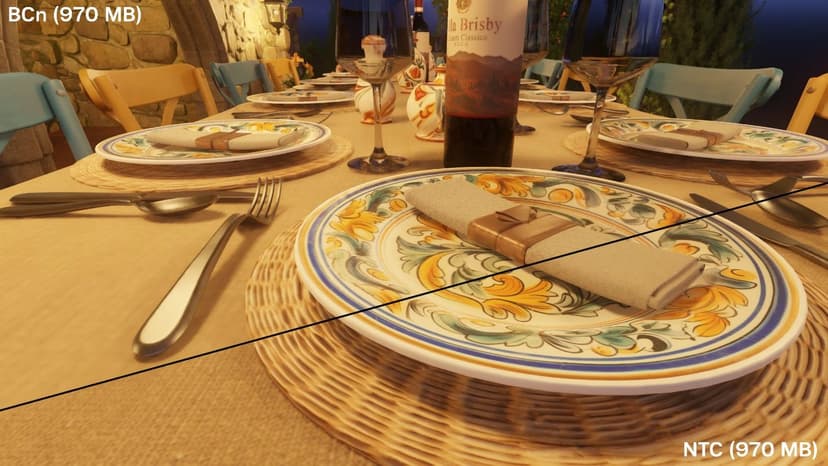 Nvidia Uses Neural Texture Compression to Slash VRAM