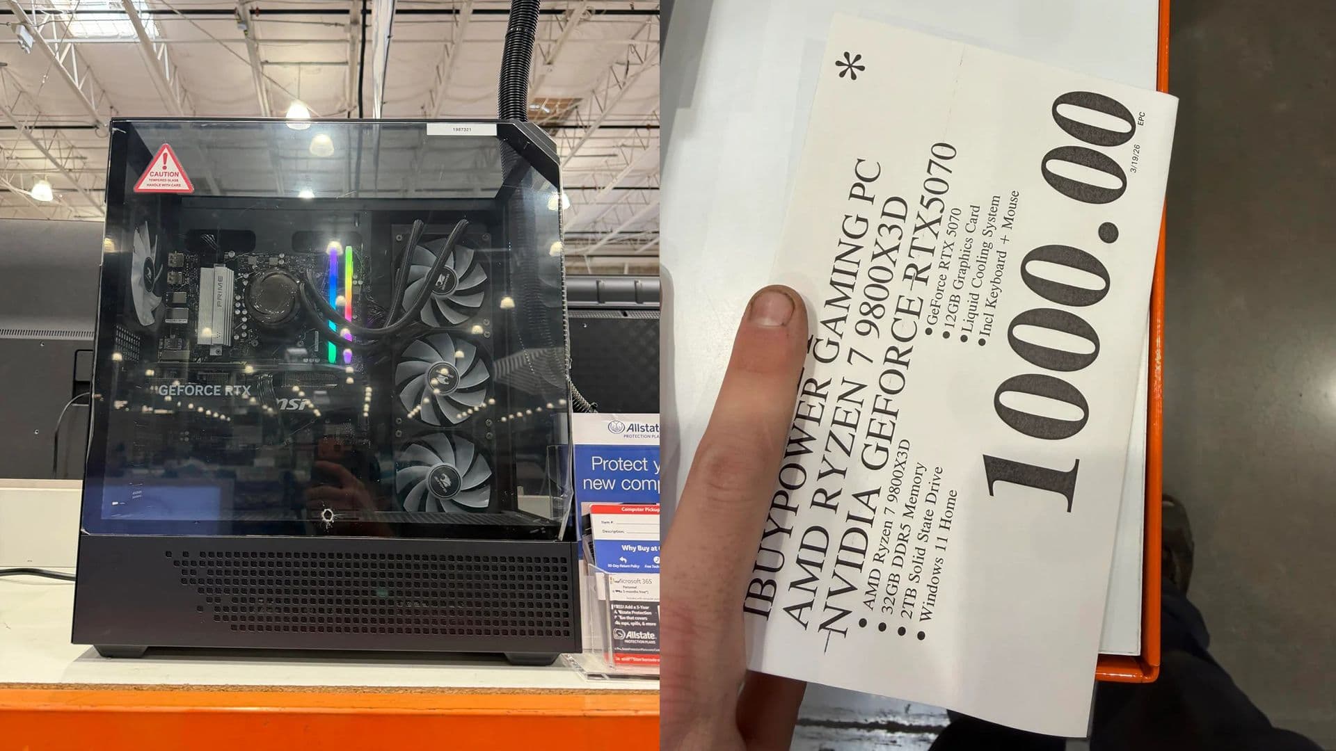 iBuyPower PC Sells For $1,000 At Costco