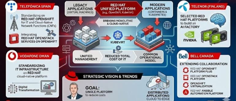 Red Hat Secures Telcos Standardizing Cloud-Native Platforms