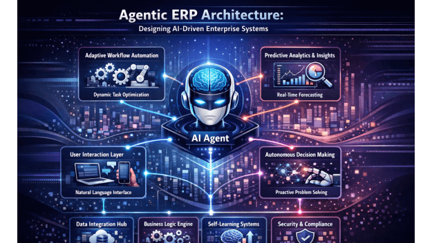 Designing Agentic ERP Architecture with AI Framework