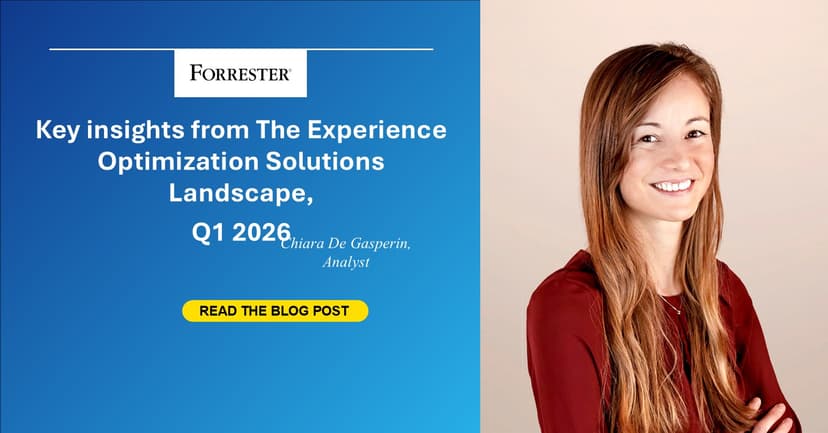 Experience Optimization Releases Market Landscape Report