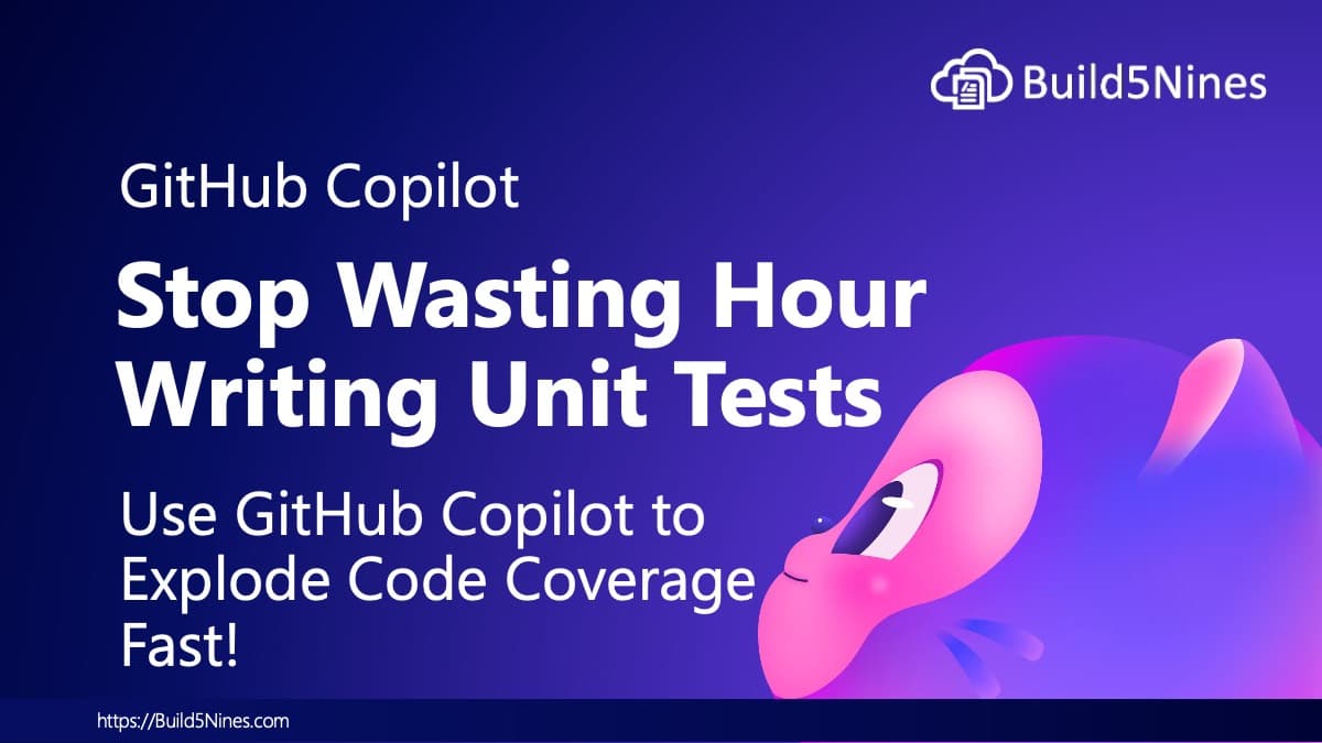 GitHub Copilot Accelerates Unit Test Coverage