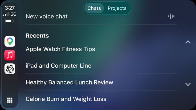 OpenAI Adds CarPlay Support To ChatGPT