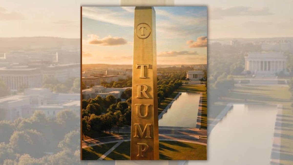 Trump Sparks Satirical Washington Monument Renaming Claim