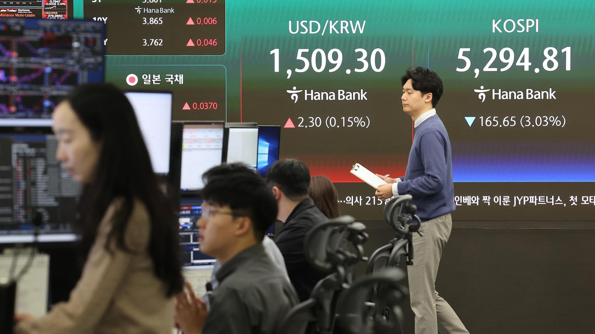 Seoul Stocks Decline On Mideast Uncertainties