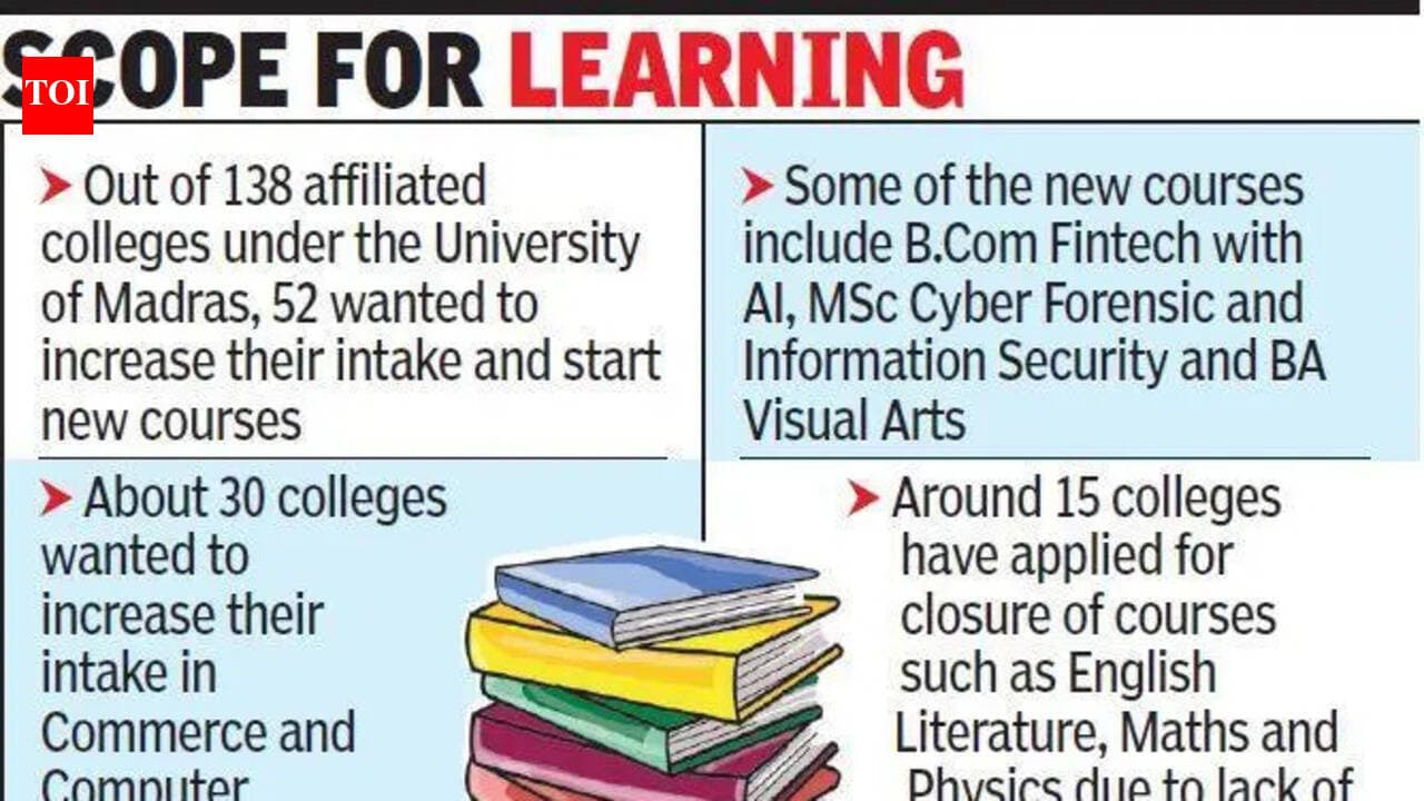 Chennai Colleges Introduce AI-Focused Degree Programs