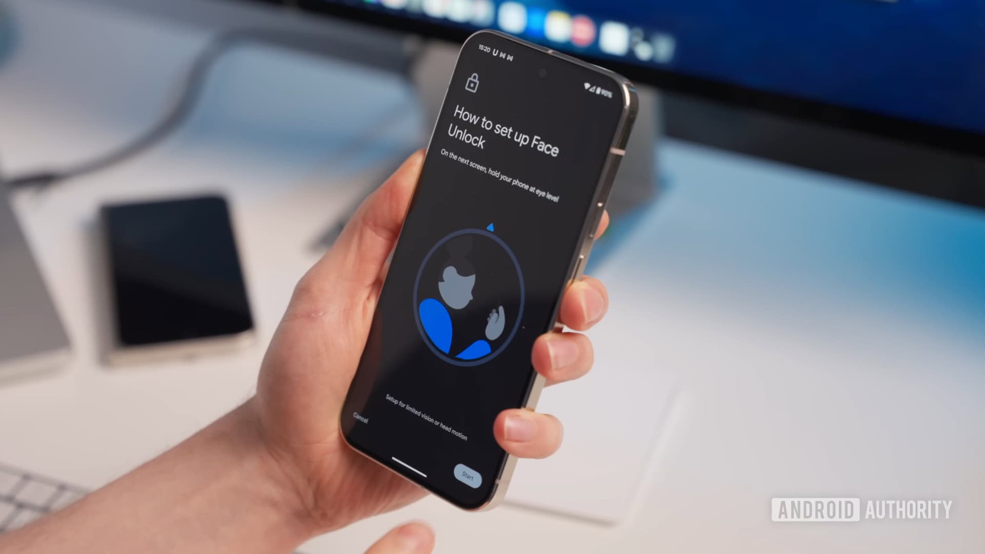 Google Develops Project Toscana Face Unlock System