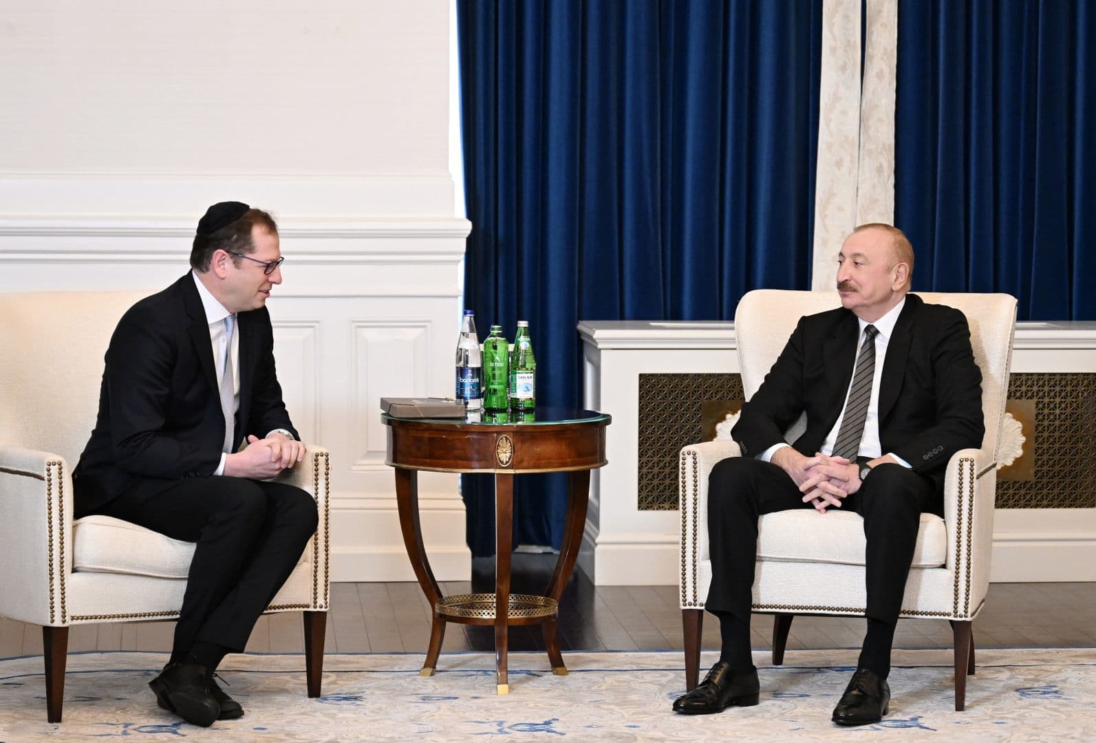Azerbaijan President Discusses Strategic Charter With AIPAC