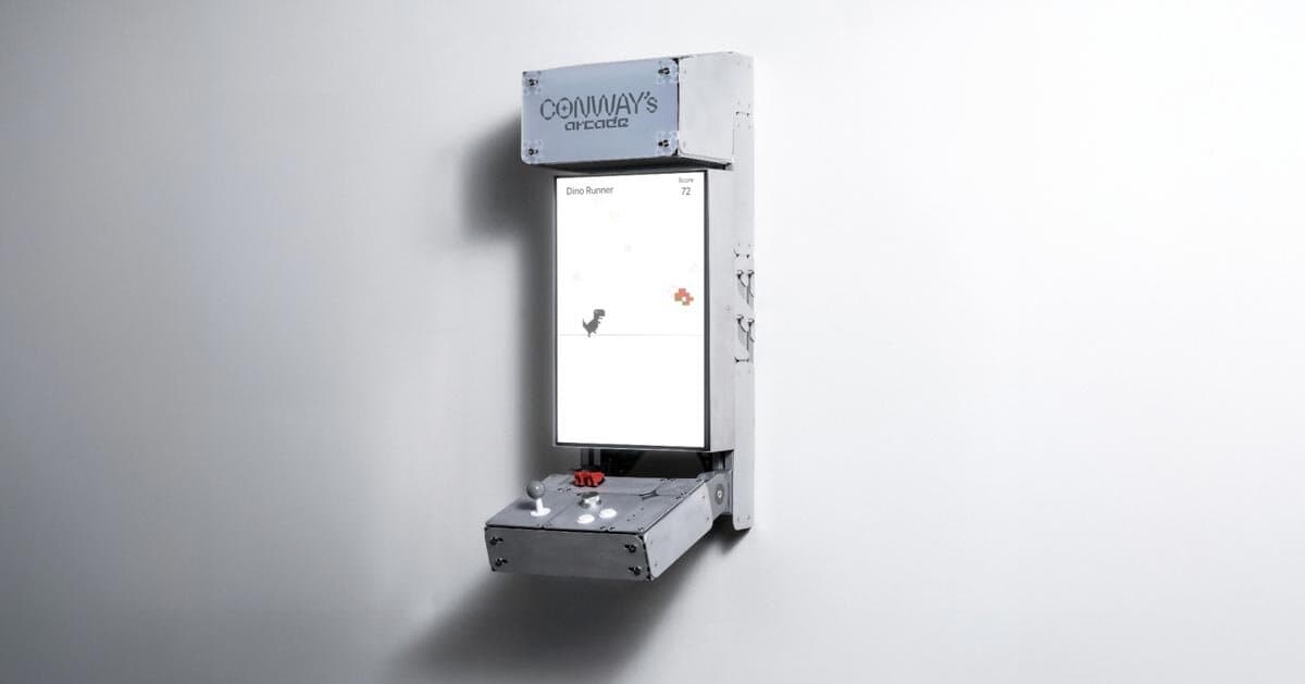 Conway’s Arcade Reinterprets Vintage Arcade Games Through Automata