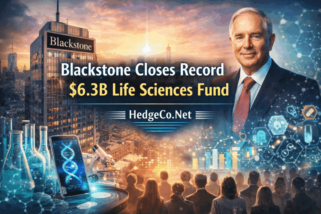 Blackstone Closes $6.3 Billion Life Sciences Fund