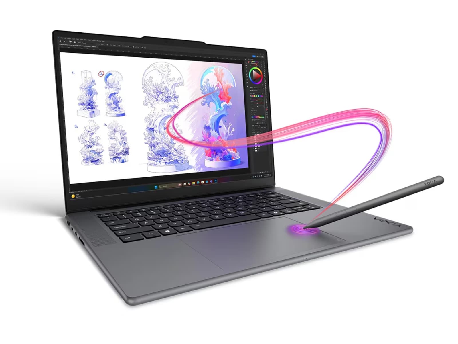 Lenovo Launches Yoga Pro 7i Aura Edition